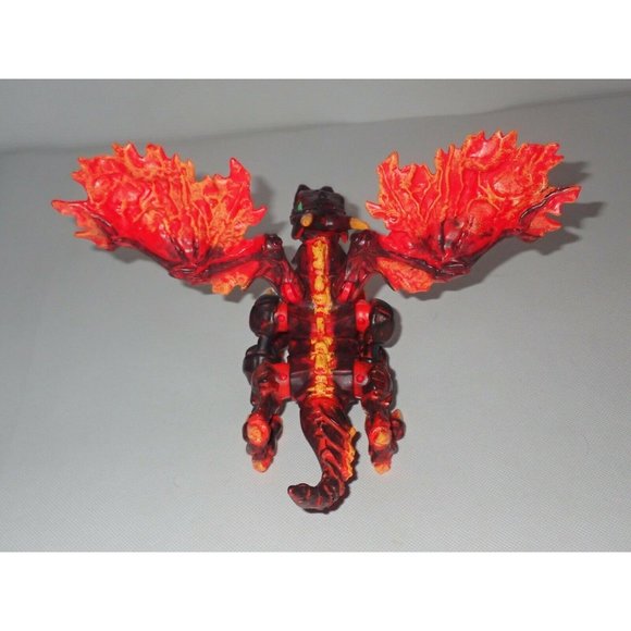Mega Blocks Dragons Fire and Ice Flame Dragon #9892‎ action figure complete - Picture 4 of 5